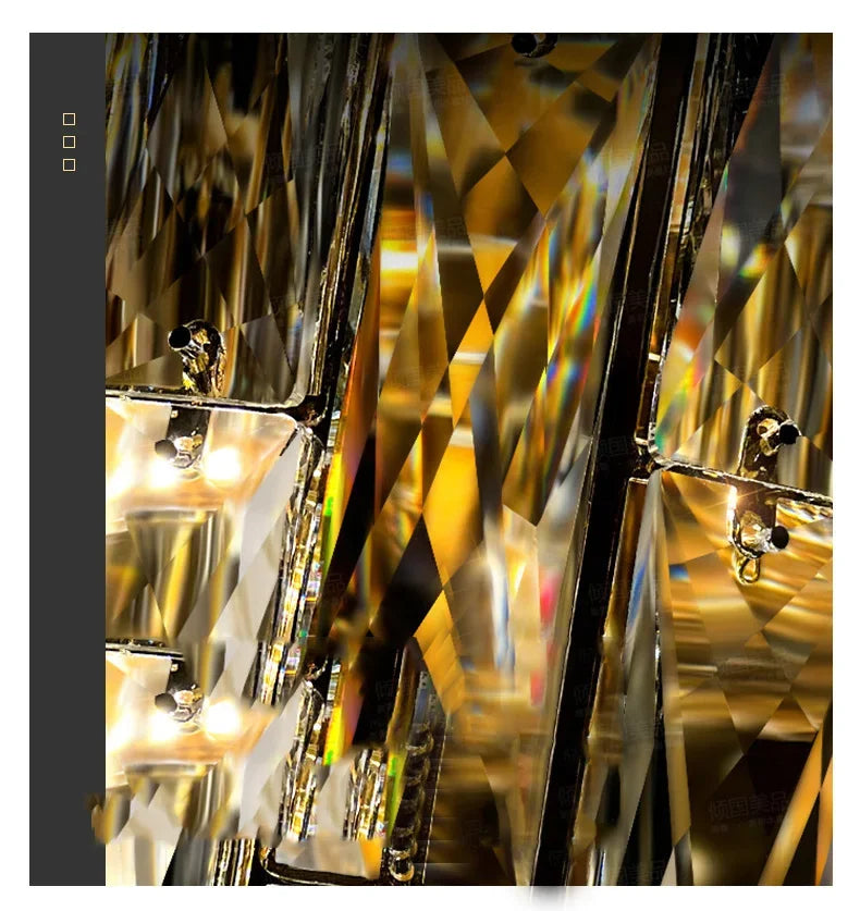 💎 Applique Murale en Cristal – Élégance et Lumière de Prestige

Apportez une touche de luxe à votre intérieur avec cette applique murale en cristal moderne, parfaite pour les hôtels, villas, duplex, couloirs ou sal